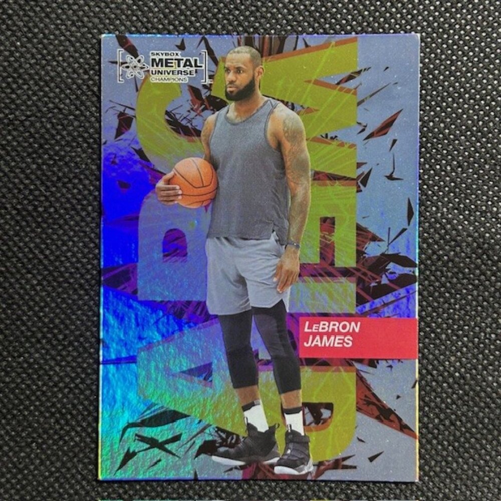2021 Metal Universe Champions Arc Weld LeBron James #AW20 Los Angeles Lakers